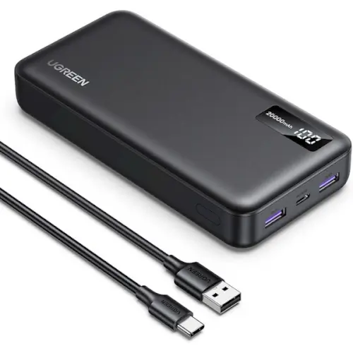 UGREEN Power Bank, 20000mAh 22.5W Portable Charger USB C Input&Output PD 3.0 Fast Charging