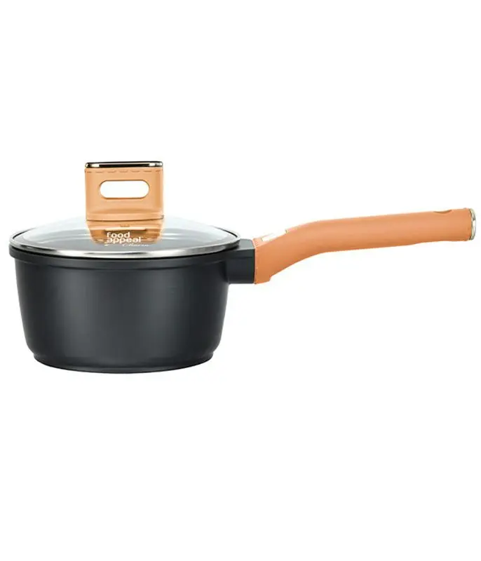 Food Appeal Charm Saucepan 16cm Camel Leather