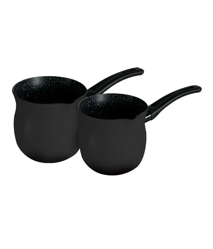 Food Appeal Coffee Pot Set 2 Pcs 0.9/1.3L Black