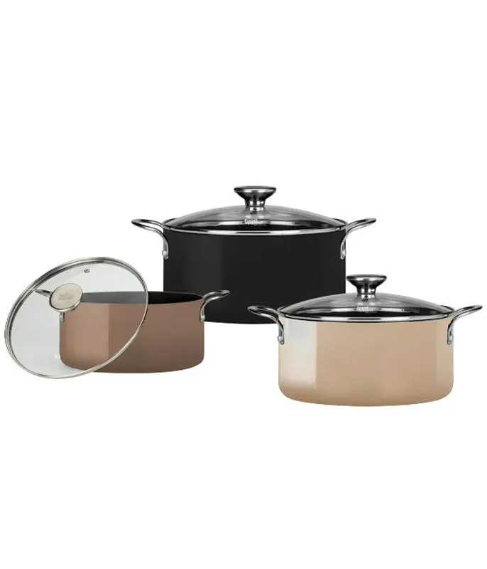 Food Appeal Biocook Cookware Set 6 Pcs 16/18/20 Cm  