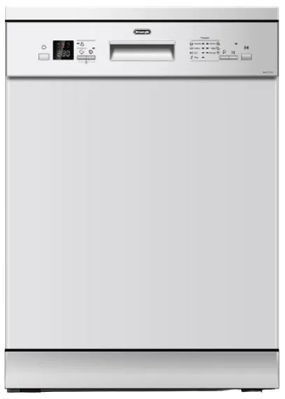 Delonghi Dishwasher 6 Programs Aqua Stop White WMD-65W