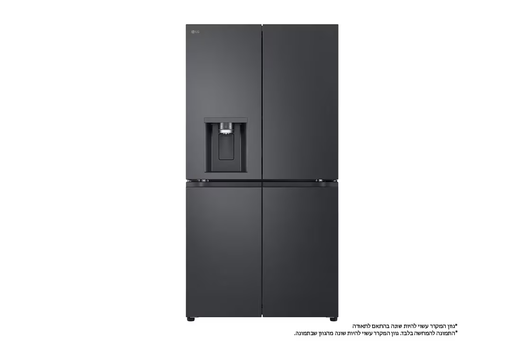 LG Refrigerator 4 Doors 842L Black Stainless GR-930BDIS