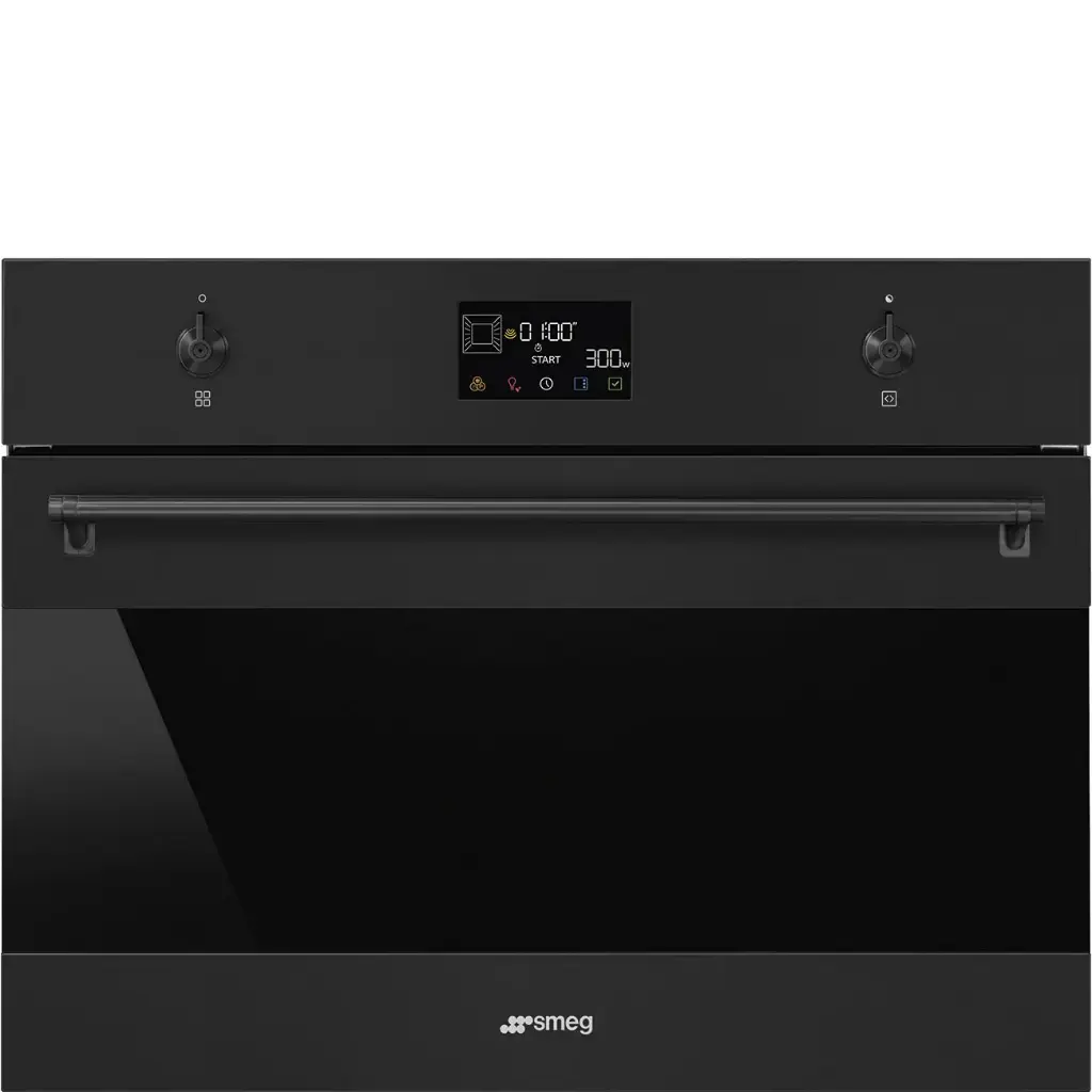 Smeg Microwave Oven Built in Black Graphite SOA4302M1N