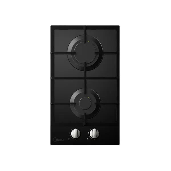 Midea Gas Cooktop Domino 2 burners Black 30G20MA060-GFN