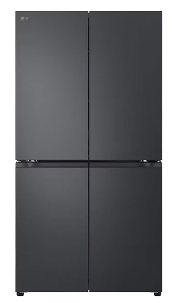 LG Refrigerator 4 Door 665L Black Stainless GR-728