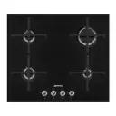 Smeg Gas Hob 60 Cm Linea Aesthetic Black PV164