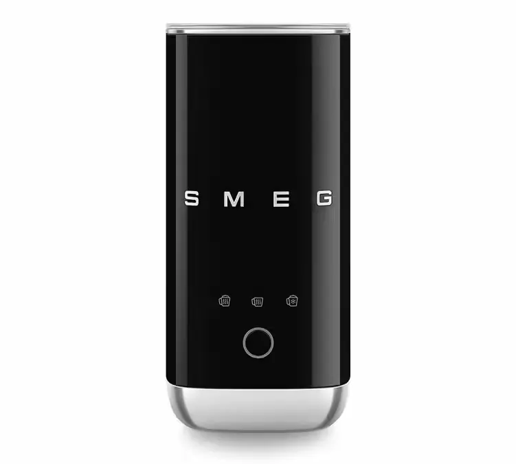 Smeg Milk Frother Black 50's Style Aesthetic MFF02BLEU