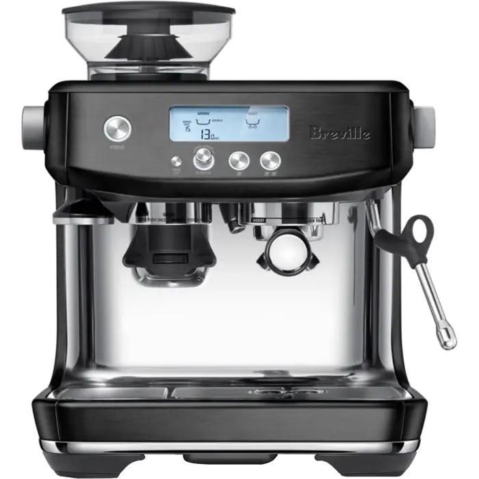 Breville Barista Pro Espresso Machine Digital BES878 Brushed Black Stainless