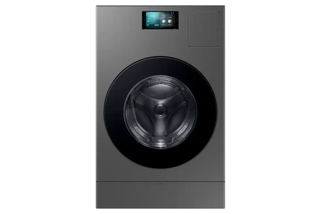 Samsung Washing Machine & Dryer Combo 18.0 kg Washing Capacity, 11.0 kg Drying Capacity, AI Wash & Dry, Steam, VRT+ Technology, 1000 rpm WD18DB8995BZT2 