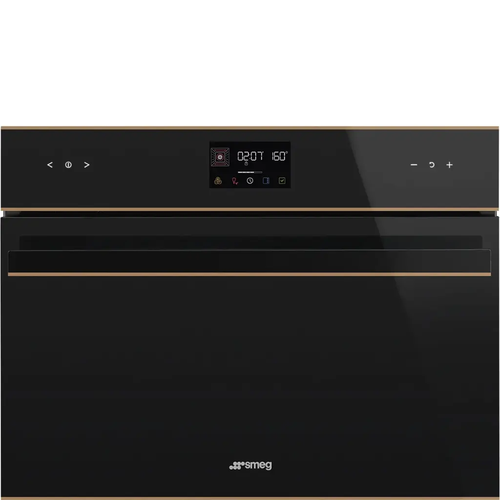 Smeg Microwave Oven Grill Built in Dolce Still Novo 45 cm SO4602M1NR