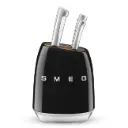 Smeg Knife block 50's Style Black KBSF02BL