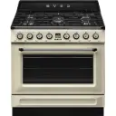 Smeg Cooker with Gas Hob Cream TR90