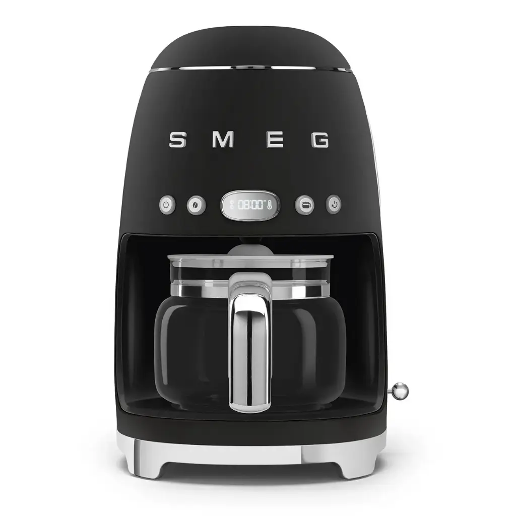 Smeg Drip Filter Coffee Machine Black Matt DCF02BLMEU 