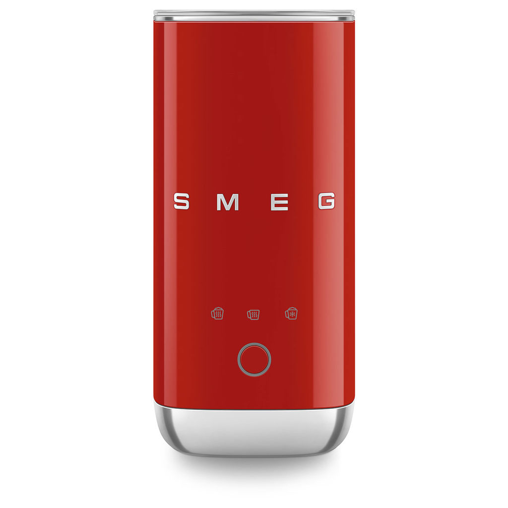 Smeg Milk Frother Red 50's Style Aesthetic MFF02RDEU