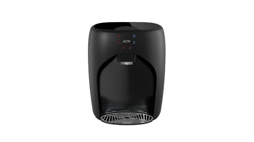 Glow Water Cooler Mini Bar Touch Black