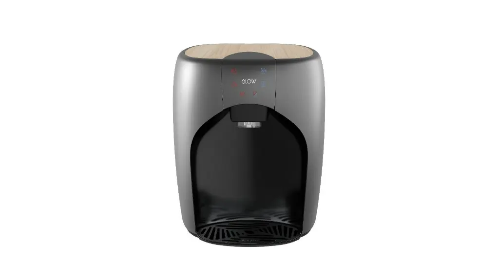 Glow Water Cooler Mini Bar Touch Gray Matt