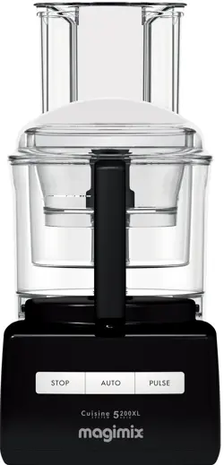 Magimix Food Processor premium CS5200JXL Black 3.6L + 2.6L 