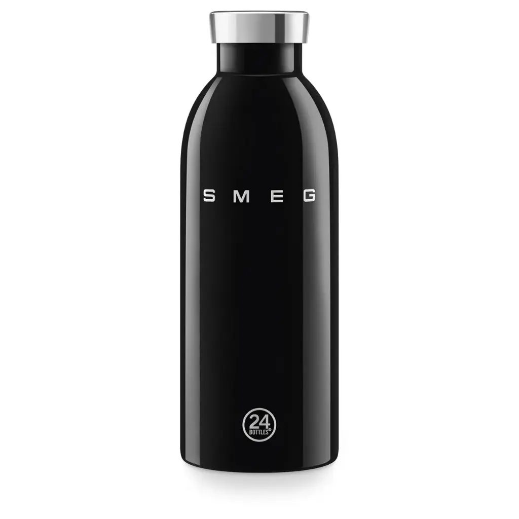 Clima Bottle 500 ml | SMEG x 24Bottles 50's style aesthetic Black WBF01BL