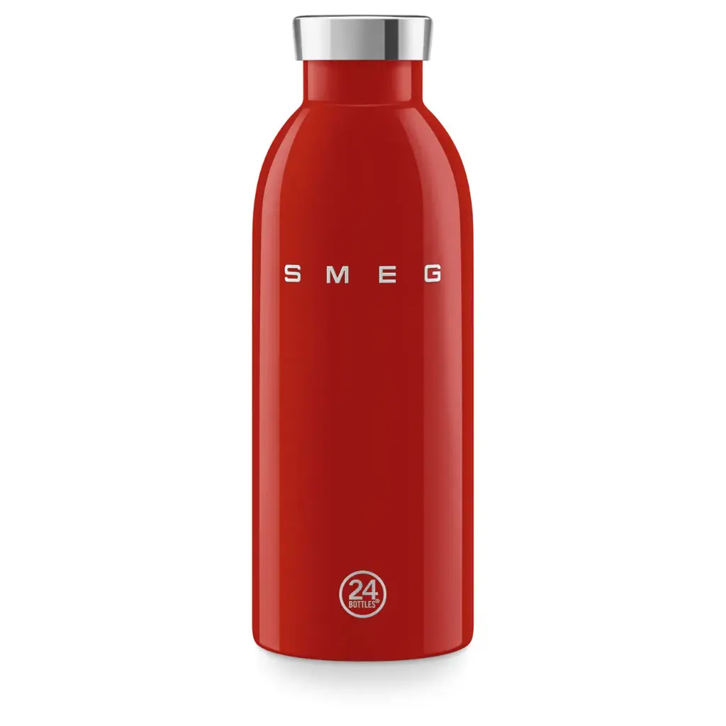 Clima Bottle 500 ml | SMEG x 24Bottles 50's style aesthetic Red WBF01RD