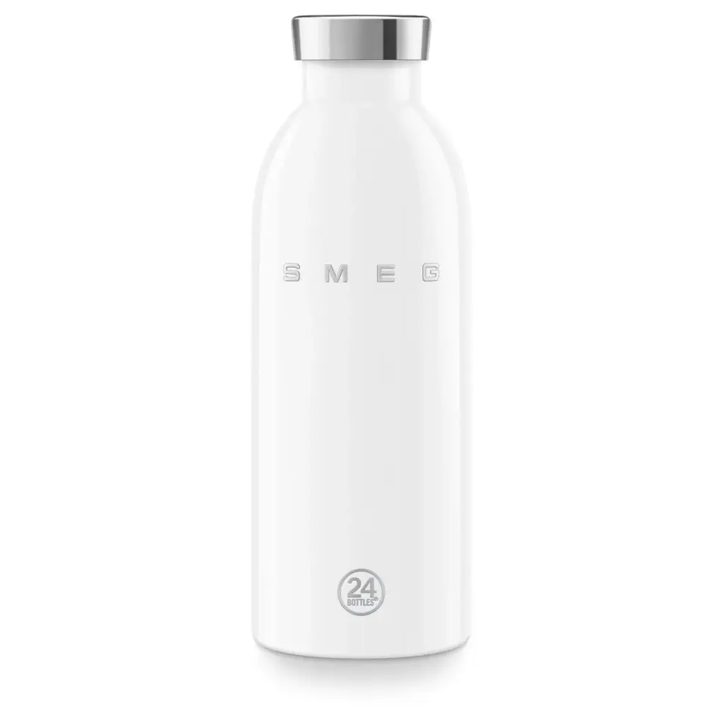 Clima Bottle 500 ml | SMEG x 24Bottles 50's style aesthetic White WBF01WH