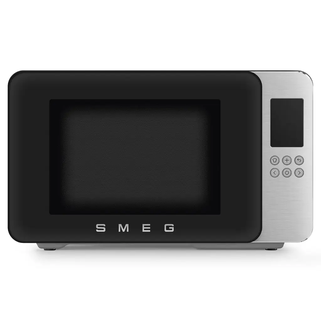 Smeg Microwave oven with grill | Black MOC01BLMEU
