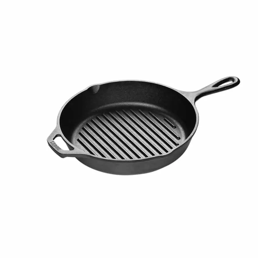 Lodge Cast Rounded Striped Pan 26 cm