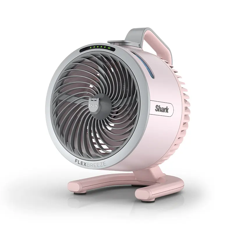 Shark FlexBreeze HydroGo Wireless Portable Fan in Pink FA050EUPK
