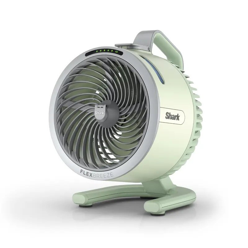 Shark FlexBreeze HydroGo Wireless Portable Fan in Green FFA050EUGN
