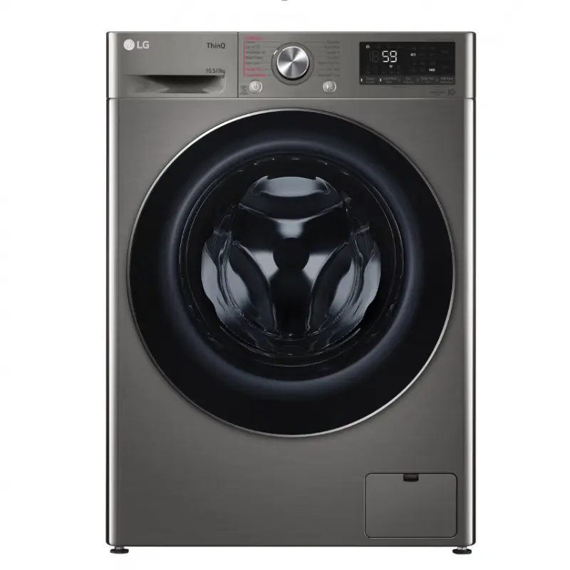 LG Washer and Dryer 10.5Kg Washing Machine/Dryer 7KG AIDD F16107WDE 11 Program 5 Years Full Warranty