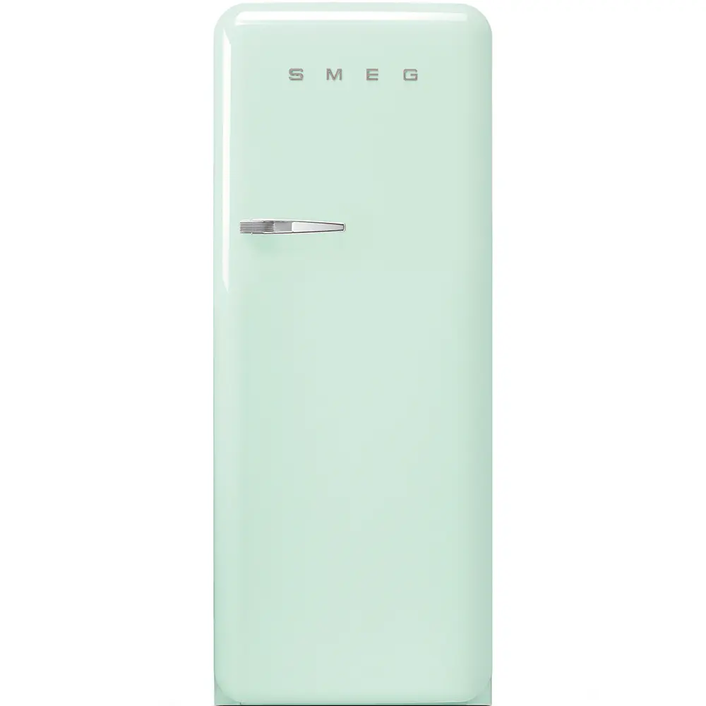 Smeg Free standing refrigerator Pastel Green 50's Style Aesthetic FAB28RPG3UK