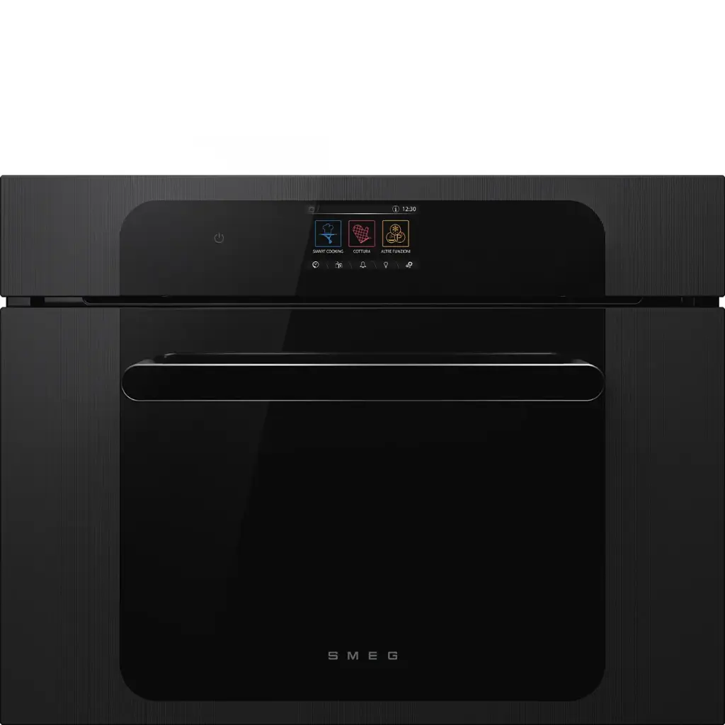 Smeg Built in Combi Microwave Oven | Galileo technology 45 cm Musa aesthetic line SO4204M2