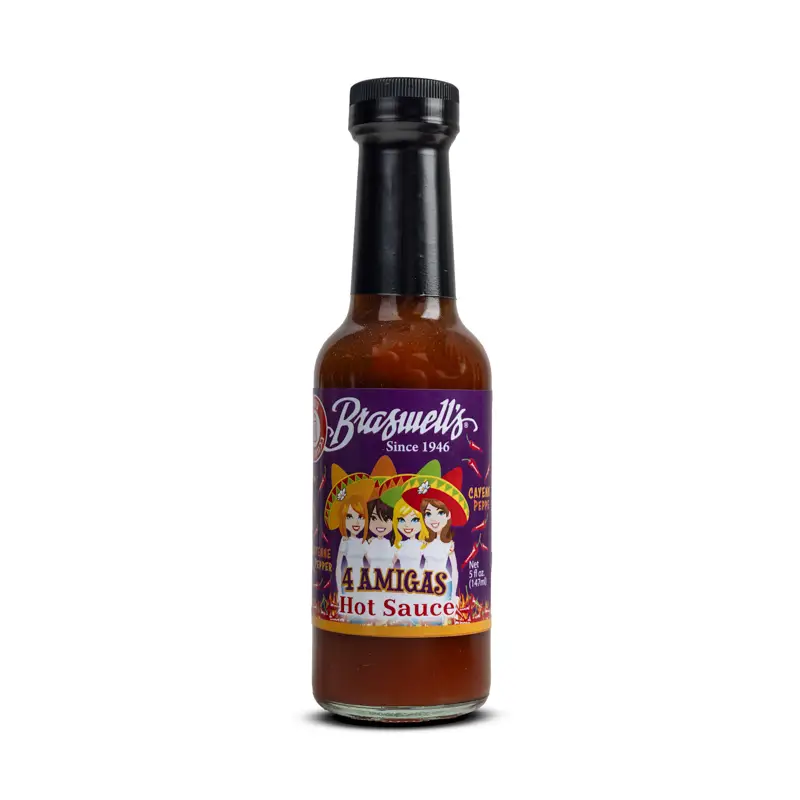 Braswell's The Four Amigas Hot Sauce 459