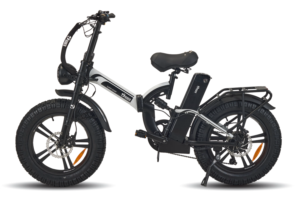 Rider Super Sport Electric Bike 20 inch/4 60V/21A Black