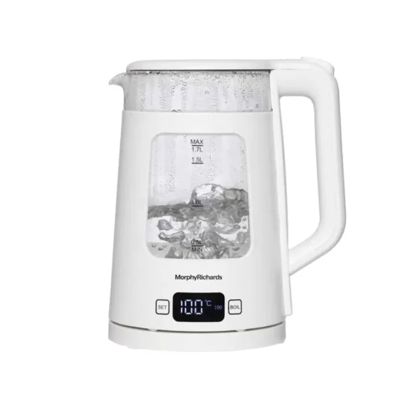 Morphy Richards Clear White Kettle 43988