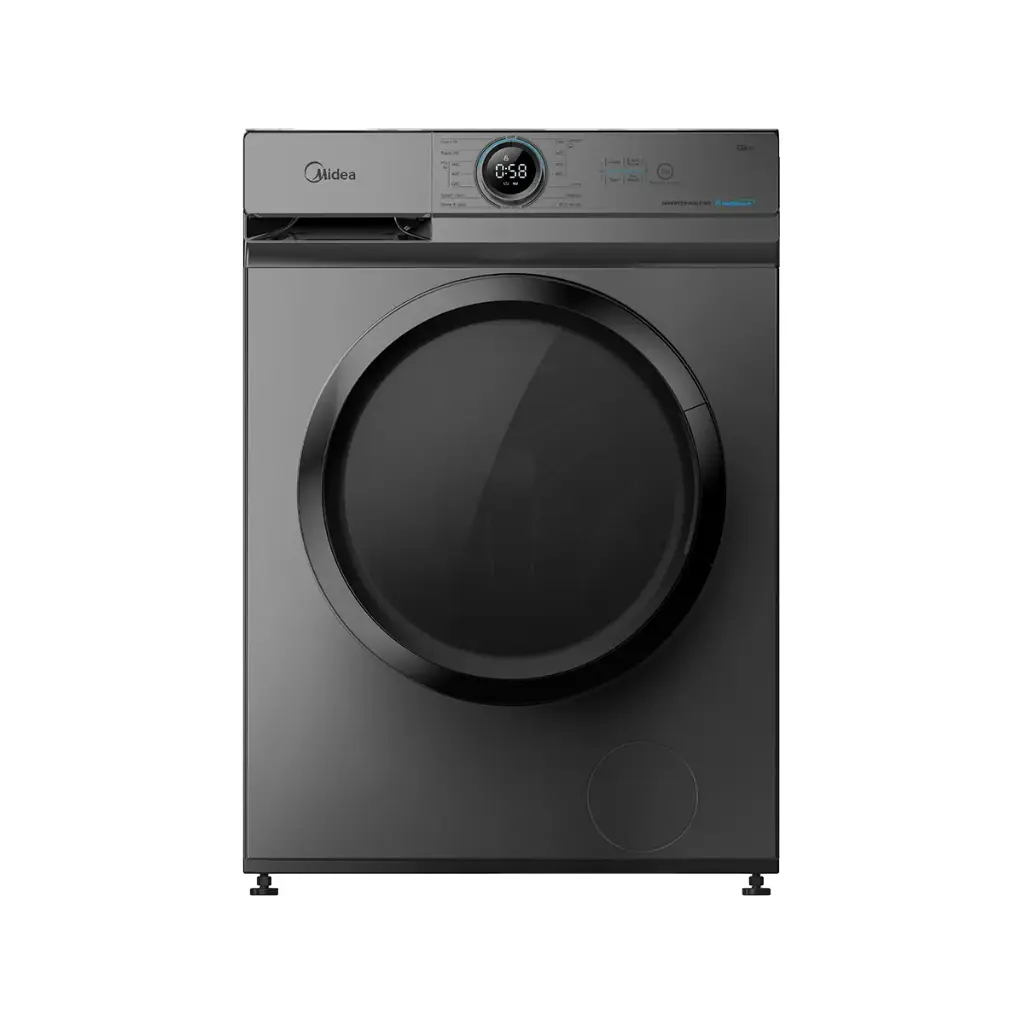 Midea Washer MF100W80B/T-BL 8KG Dark Silver