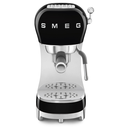 Smeg Espresso Manual Coffee Machine Black ECF02BLEU