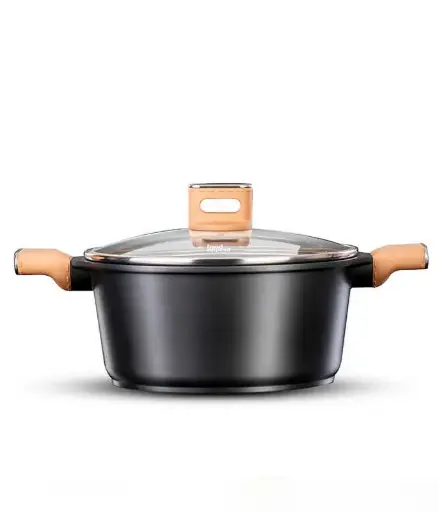 Food Appeal Charm Casserole Camel Leather 32 cm