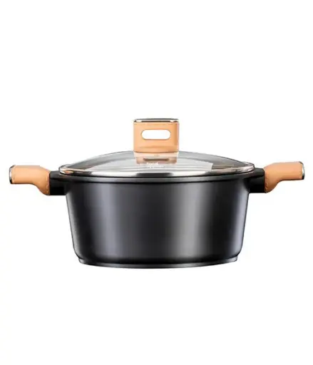 Food Appeal Charm Casserole Camel Leather 28 cm 6.4L