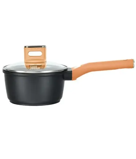 Food Appeal Charm Saucepan 16cm Camel Leather