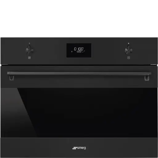 Smeg Built in Combi Microwave Oven SOA4302M1N Black Graphite