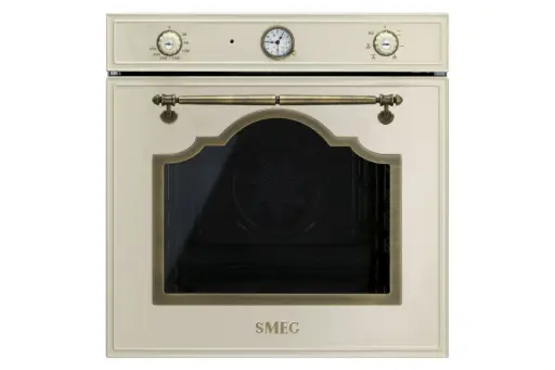 Smeg Oven Cortina Aesthetic Built in Cream SF700PO 