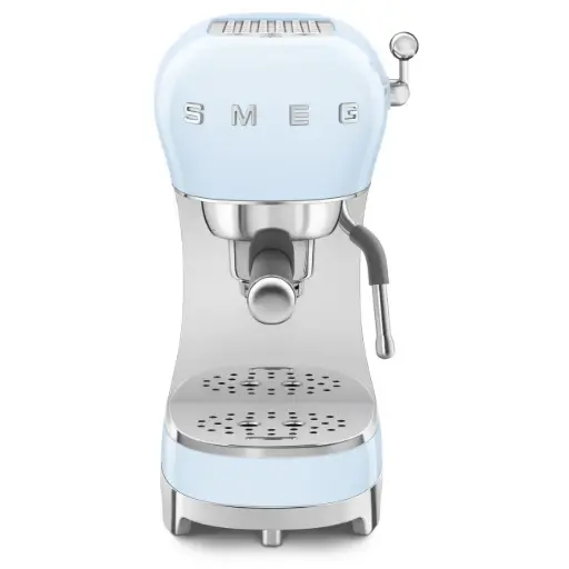 Smeg Espresso Manual Coffee Machine Blue ECF02PBEU
