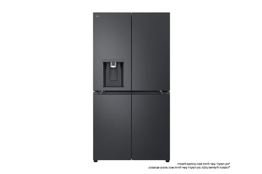 LG Refrigerator 4 Door 637L Black Stainless GR-730BDIS