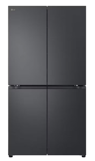 LG Refrigerator 4 Door 665L Black Stainless GR-728