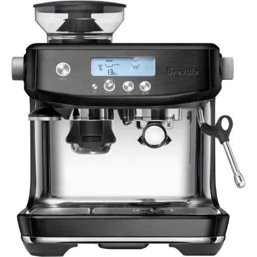 Breville Barista Pro Espresso Machine Digital BES878 Brushed Black Stainless