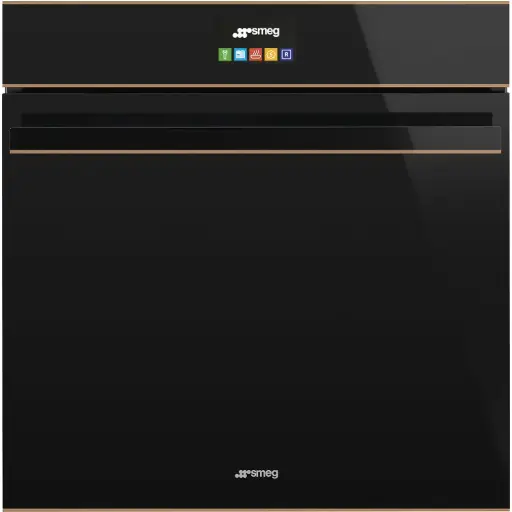 Smeg Built in Oven 60 cm Dolce Still Novo Black Rose Gold SFP6604NRE