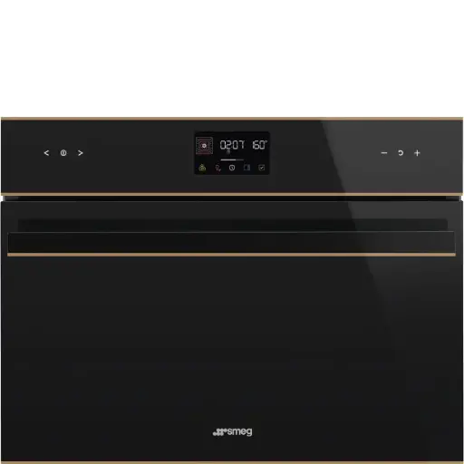 Smeg Microwave Oven Grill Built in Dolce Still Novo 45 cm SO4602M1NR