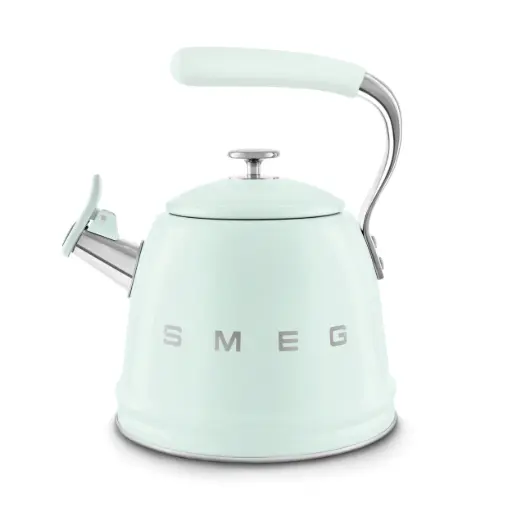 Smeg Whistling Kettle Pastel Green 50's Style Aesthetic WKF01PG