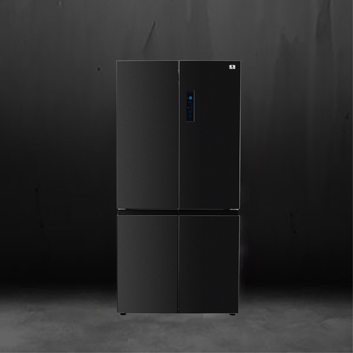 White Westinghouse Refrigerator 4 Doors Stainless Black 600L WFN600