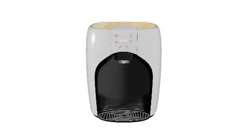 Glow Water Cooler Mini Bar Touch White